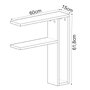 Hanah Home Tiny Antracita
